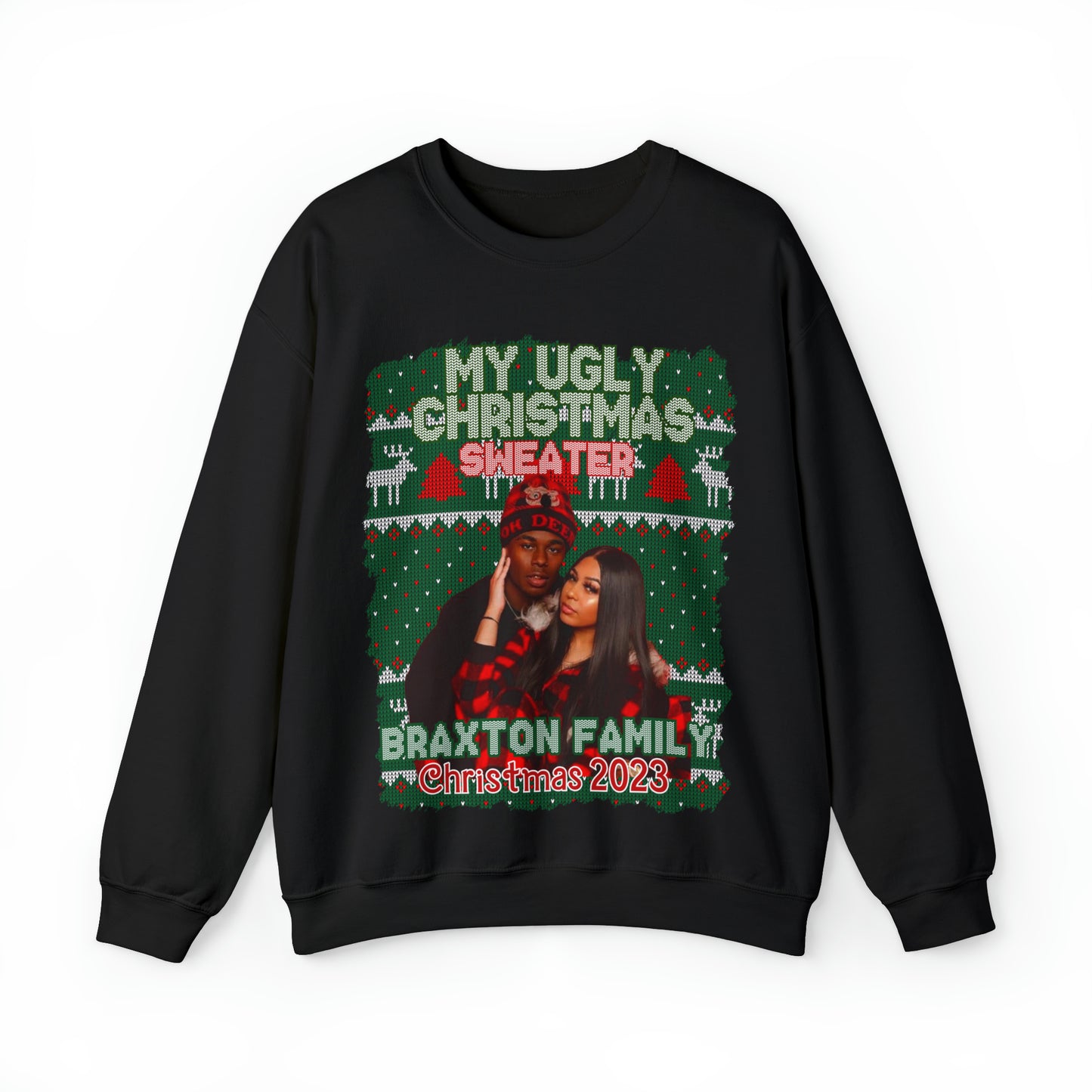 Custom Ugly Sweater Crewneck Sweatshirt
