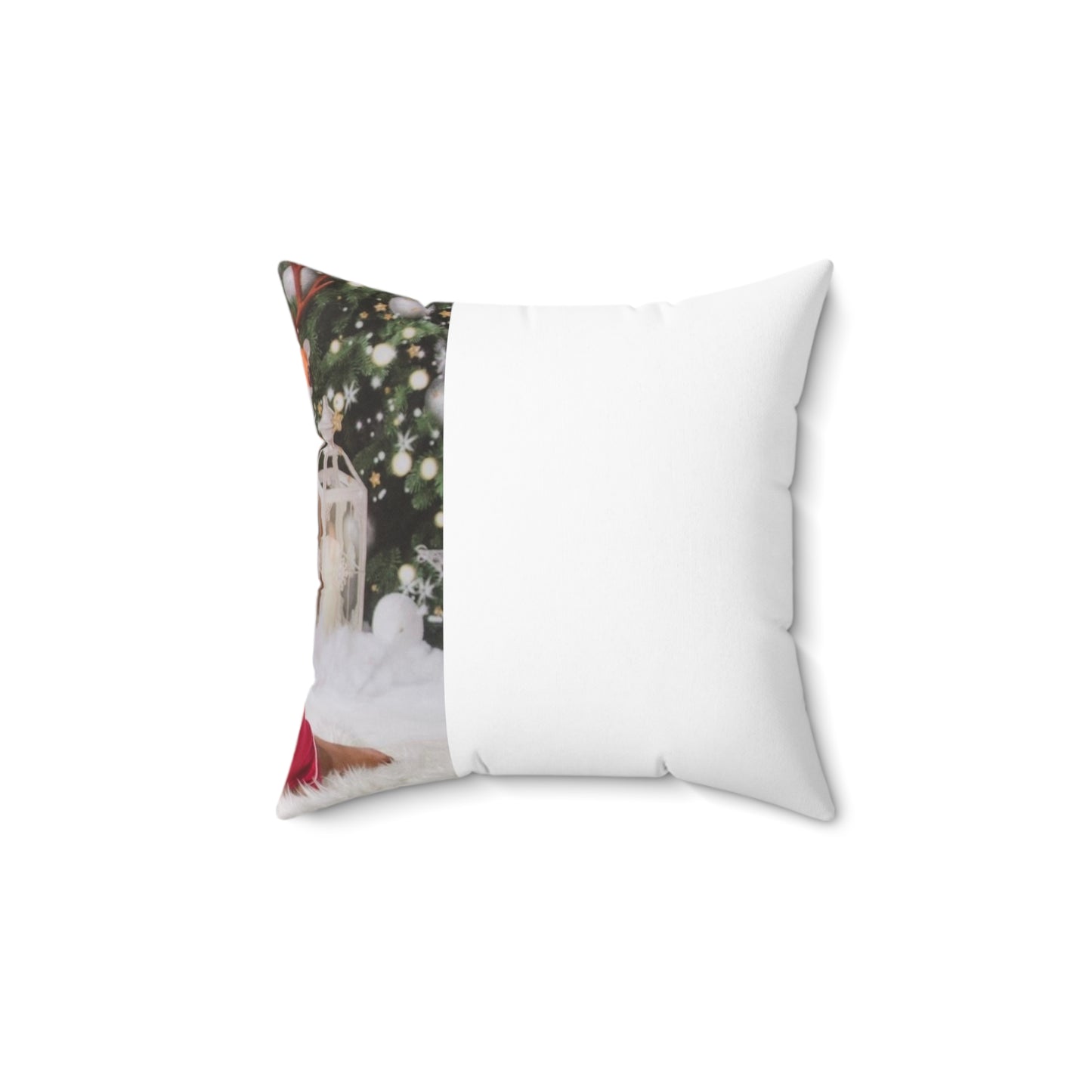 Custom Single Picture Square Pillow